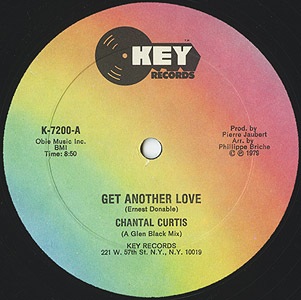 人気特価激安 Chantal US 1979 Key / Love(12inch) Another Get / Curtis 洋楽