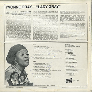 LP Yvonne Gray – Lady Gray Yvonne Gray – Lady Gray – Vinyl (LP, Album), 1975 [r3997297