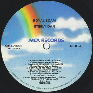 Steely Dan / Royal Scam(LP) / MCA 1980 US盤 EX-/EX- | Groovenut 