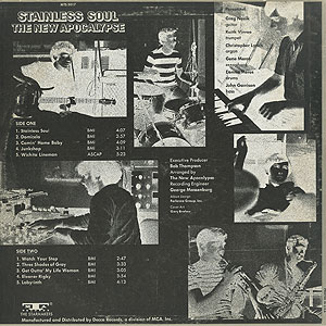 洋楽 The New Apocalypse - Stainless Soul 1970 The New Apocalypse (Baltimore band) - Stainless Soul