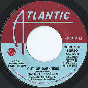 Natural Essence / Out Of Darkness (7inch) / Atlantic 1974 US