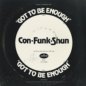 Con Funk Shun / Got To Be Enough(Promo12inch) / Mercury 1980
