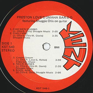Preston Love's Omaha Bar-B-Q(LP)