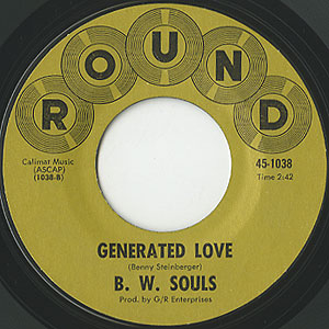 B.W. Souls / Marvins Groove(7inch) / Round USオリジナル VG+