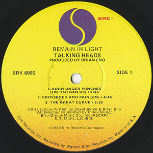 Remain In Light(LP)