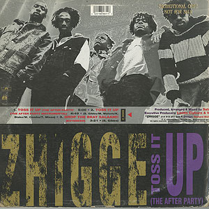 Zhigge / Toss It Up(12inch) / Polydor 1992 USオリジナル盤 VG+/EX