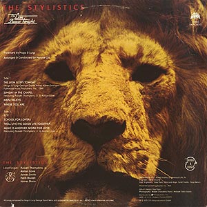 The Stylistics / The Lion Sleeps Tonight (LP) / Dash 1979 US