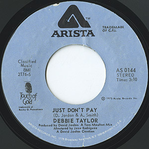 貴重プロモ盤 Debbie Taylor i don't wanna leave 貴重プロモ盤 Debbie Taylor i don't wanna leave - メルカリ