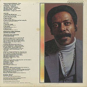David Fathead Newman / Concrete Jungle(LP) / Prestige 1978
