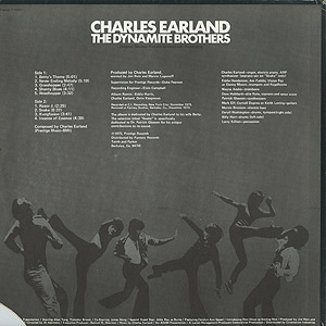 CD チャールス・アーランド ザ・ダイナマイト・ブラザース VICP60616 Prestige /00110 O.S.T.(Charles Earland) / The Dynamite Brothers(LP