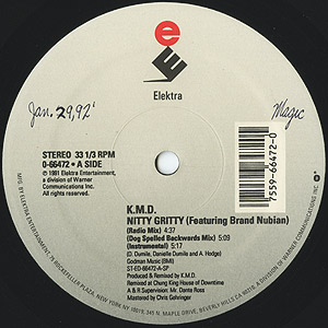 KMD / Nitty Gritty/Plumskinzz(12inch) / Elektra 1991 US