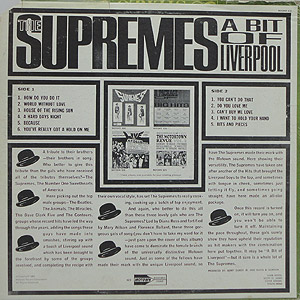 Supremes / A Bit Of Liverpool(LP) / Motown 1964 | VG+/EX