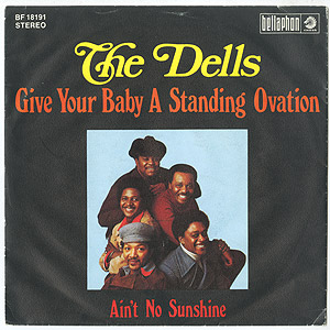 Dells / Ain't No Sunshine/Give Your Baby A Standing Ovation(7inch) /  bellaphon 1973 ドイツ盤 EX-/EX- | Groovenut Records SOUL JAZZ FUNK 45 DISCO HIP  HOP