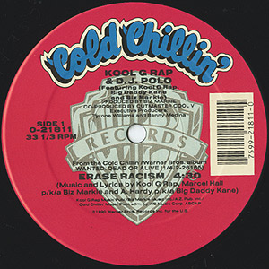 G-RAP CAMP DARK アルバム！ Kool G Rap & D.J. Polo / Erase Racism/Wanted: Dead Or Alive