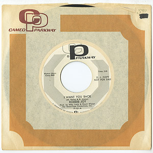 Roddie Joy / I Want You Back/Let's Start All Over(7inch