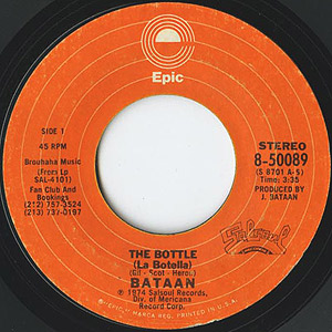 極美品　Jo Bataan / The Bottle JOE BATAAN / The Bottle (7) / Salsoul | WAXPEND RECORDS