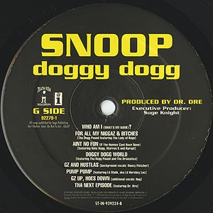 snoop doggy dogg - doggy style USオリジナル盤