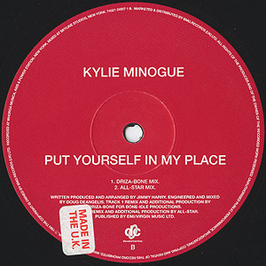 「未使用」Kylie Minogue / PUT YOURSELF IN MY～