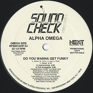 Alpha Omega / Take The Money and Run(Promo12inch) / Sound