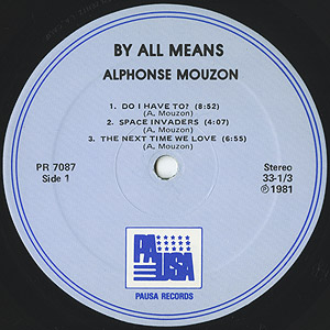 By All Means(LP)