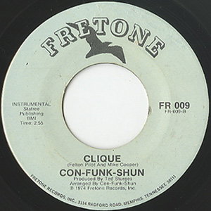 Con Funk Shun / Now And Forever/Clique(7inch) / Fretone 1974