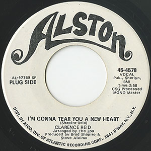 Clarence Reid / I'm Gonna Tear You A New Heart/I'm A Man Of
