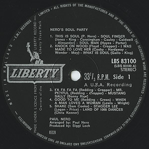 Paul Nero Sounds – Nero's Detroit Soul Party – Vinyl (LP
