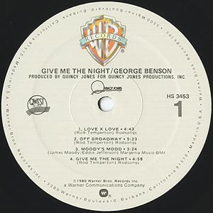 Give Me The Night(LP)