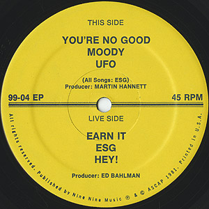 ESG – Moody / UFO – Vinyl (12
