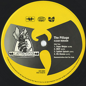 CAPPADONNA / The Pillage 2LP USオリジナル 05051704_5eb11e227fec2.jpg