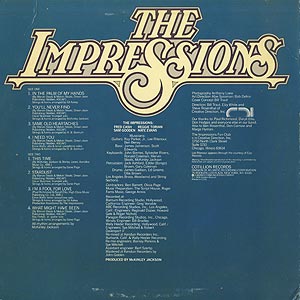 The Impressions / It's About Time (LP) / Cotillion 1976 US