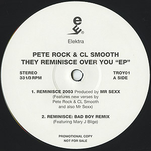 Pete Rock & C.L. Smooth / They Reminisce Over You(Remix)(EP
