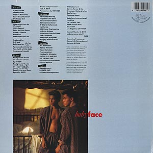 Babyface / Tender Lover (LP) / Solar 1989 USオリジナル盤 EX