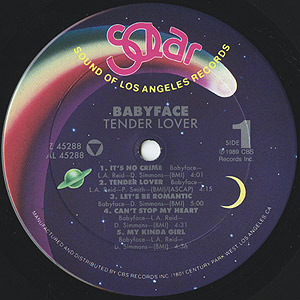 babyface Lovers レコード 希少 レアジャケ】baby face / LOVERS レコード レコード