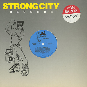Don Baron / Action(12inch) / UNI 1988 USオリジナル盤 EX