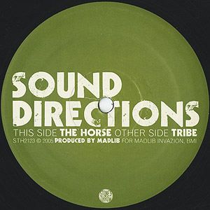 (USED)SOUND DIRECTIONS MADLIB アナログレコード SOUND DIRECTIONS (MADLIB) - The Funky Side Of Life - EBBTIDE