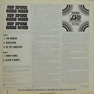 Roy Ayers / Virgo Vibes(LP) / Atlantic 1967 | EX-/EX