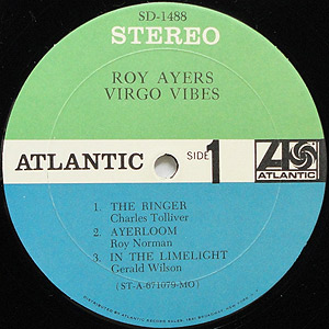 Roy Ayers / Virgo Vibes(LP) / Atlantic 1967 | EX-/EX