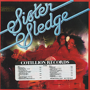 disco soul funk レコード sister sledge 他10枚 Sister Sledge / Together(LP) / Cotillion 1977 USオリジナル盤