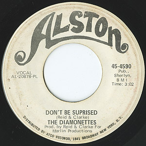 R\u0026B+ソウル The Diamonettes - Don't Be Surprised Diamonettes / Don't Be Surprised/Rules Are Made To Be Broken