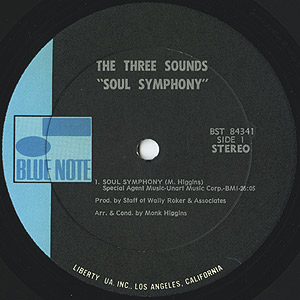 Three Sounds / Soul Symphony(LP) / Blue Note 1969 US