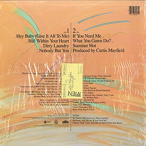 Curtis Mayfield / Honesty(LP) / Boardwalk Entertainment Co