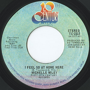 エディ・マネー　Club Michelle　貴重CDシングル Michelle Wiley / Feel Good/I Feel So At Home Here(7inch