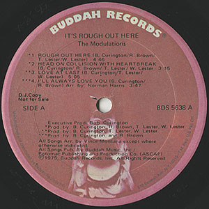 Modulations / It's Rough Out Here(LP) / Buddah 1975 USオリジナル