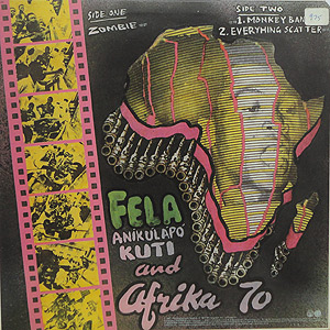 Fela & Afrika 70 / Zombie(LP) / Mercury 1977 USオリジナル