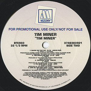Tim Miner(Promo LP)