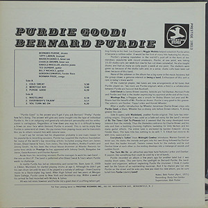 Bernard Purdie / Purdie Good(LP) / Prestige 1971 US