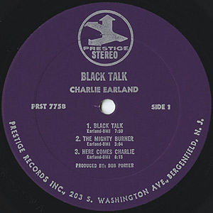 Black Talk(LP)