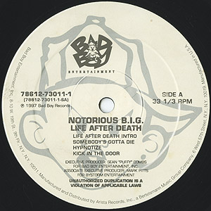 ヒップホップ/ラップTHE NOTORIOUS B.I.G Life After Death 3LP