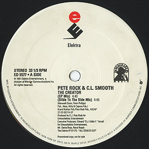 Pete Rock & C.L. Smooth – The Creator – Vinyl (12